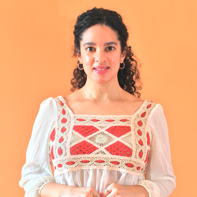 Portrait of Ariane, founder of ADW Studium